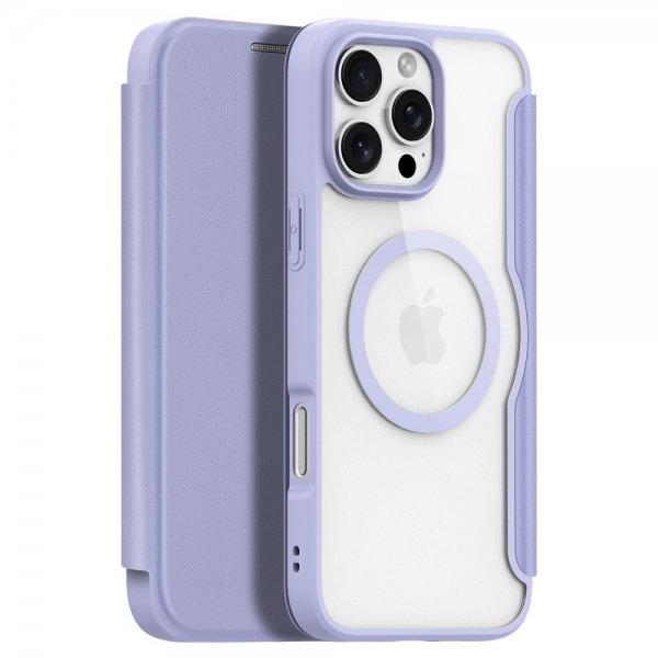 Dux Ducis iPhone 16 Pro Max -suojakuori Skin X Pro Series MagSafe, violetti