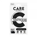 CARE by PanzerGlass iPhone 16 Pro Max -suojakuori, Tango Two-in-One Wallet, MagSafe, musta