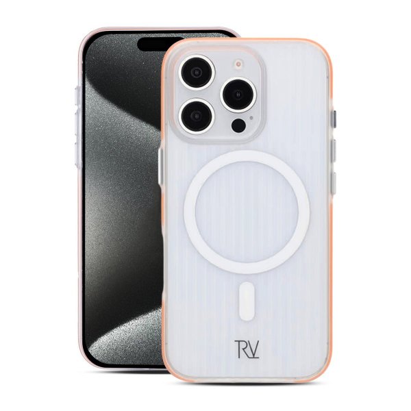 Rvelon iPhone 16 Pro Max -kuori uurrettu MagSafe Oranssi