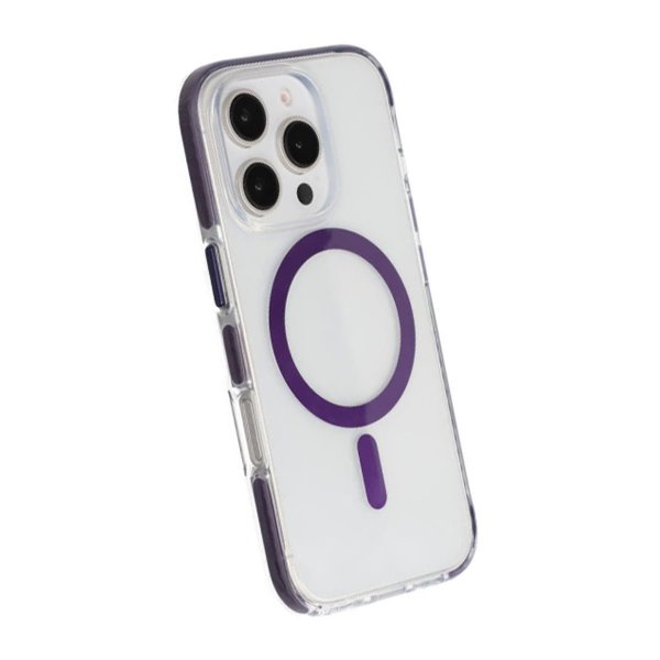 iPhone 16 Pro Max Kuori Iskunkestävä MagSafe Violetti