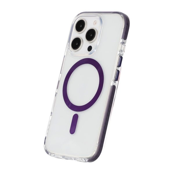iPhone 16 Pro Max Kuori Iskunkestävä MagSafe Violetti