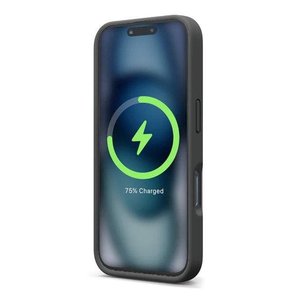 Rvelon iPhone 16 Pro Max Kuori Silikoni MagSafe Musta