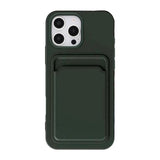 iPhone 16 Pro Max Kuoret Korttipidikkeellä Vihreä