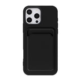 iPhone 16 Pro Max Kuoret Korttipidike Musta