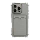 iPhone 16 Pro Max Kuoret Korttipidikkeellä Iskunkestävä Musta