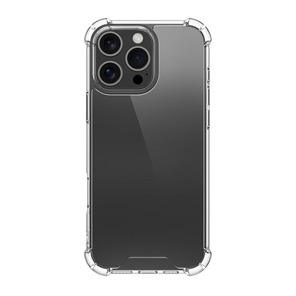 iPhone 16 Pro Max Kuori Iskunkestävä Läpinäkyvä