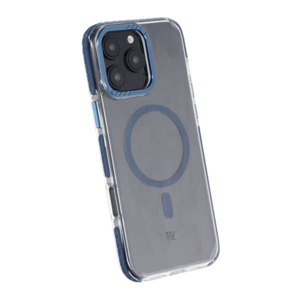 Rvelon iPhone 16 Pro Max Kuori TPU MagSafe Sininen