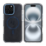 Rvelon iPhone 16 Pro Max Kuori TPU MagSafe Sininen