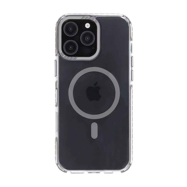 Rvelon iPhone 16 Pro Max Kuori TPU MagSafe Harmaa