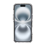 Rvelon iPhone 16 Pro Max Kuori TPU MagSafe Musta/Läpinäkyvä