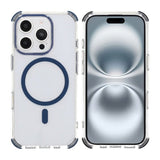 Rvelon iPhone 16 Pro Max -iskunkestävä MagSafe-kuori, sininen