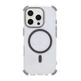 Rvelon iPhone 16 Pro Max Kuori Iskunkestävä MagSafe Harmaa