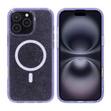 Rvelon iPhone 16 Pro Max Kuori Glitter MagSafe Violetti