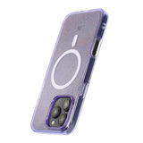 Rvelon iPhone 16 Pro Max Kuori Glitter MagSafe Violetti
