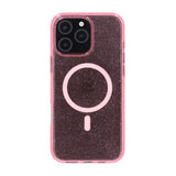 Rvelon iPhone 16 Pro Max Kuori Glitter MagSafe Pinkki