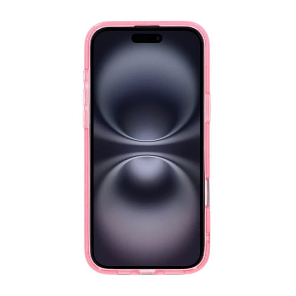 Rvelon iPhone 16 Pro Max Kuori Glitter MagSafe Pinkki