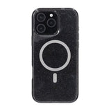 Rvelon iPhone 16 Pro Max Kuori Glitter MagSafe Musta