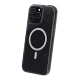 Rvelon iPhone 16 Pro Max Kuori Glitter MagSafe Musta