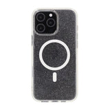 Rvelon iPhone 16 Pro Max Kuori Glitter MagSafe Valkoinen