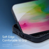 Dux Ducis iPhone 16 Pro Max -kuori Aimo Series MagSafe Kickstand, musta