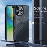 Dux Ducis iPhone 16 Pro Max -suojakuori Aimo Series Musta