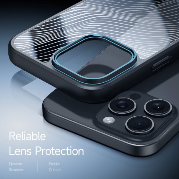 Dux Ducis iPhone 16 Pro Max -suojakuori Aimo Series Musta