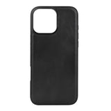 Buffalo iPhone 16 Pro Max -suojakuori, aitoa nahkaa, MagSeries, musta