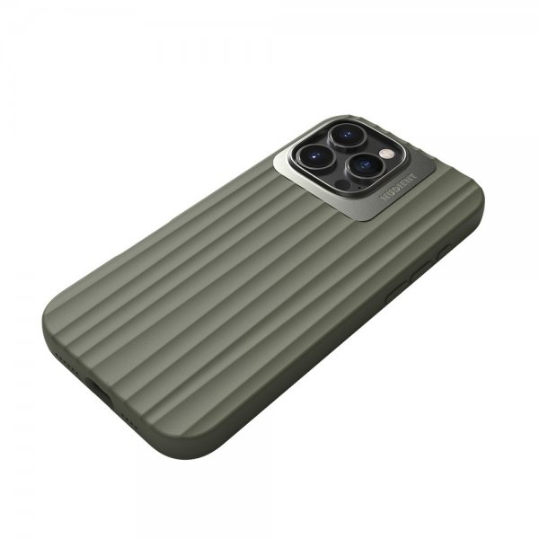 Nudient iPhone 16 Pro Max -suojakuori Bold MagSafe Olive Green