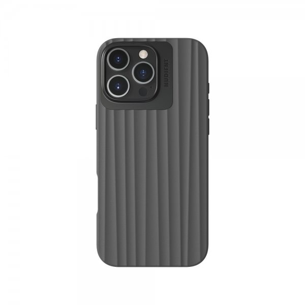 Nudient iPhone 16 Pro Max -kuori Bold MagSafe Storm Black