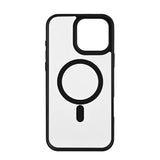 Onsala iPhone 16 Pro Max Kuori Bumper MagSeries Läpinäkyvä Musta