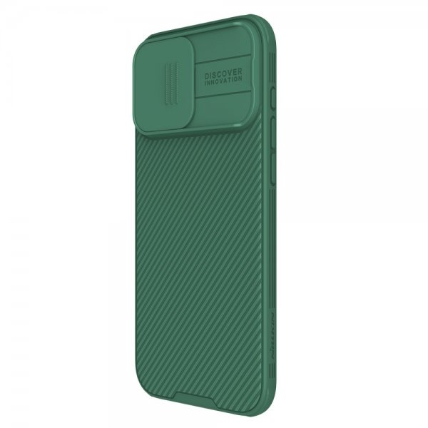 Nillkin iPhone 16 Pro Max -suojakuori CamShield Pro MagSafe Vihreä