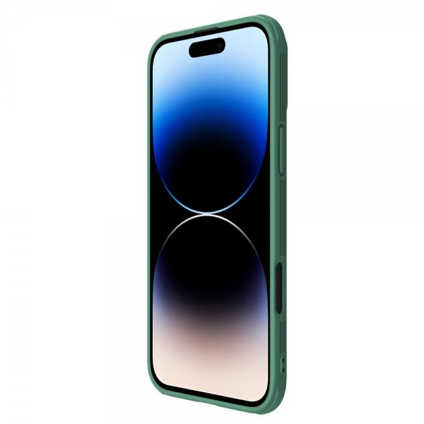 Nillkin iPhone 16 Pro Max -suojakuori CamShield Pro MagSafe Vihreä