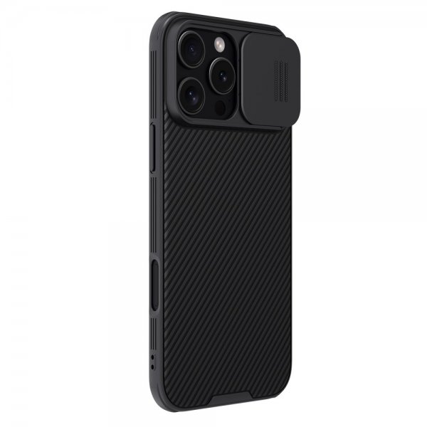 Nillkin iPhone 16 Pro Max CamShield Pro -suojakuori, musta