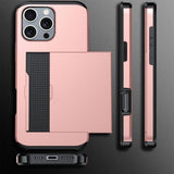 iPhone 16 Pro Max Kuoret Card Slide Sininen