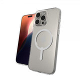 ZAGG iPhone 16 Pro Max -suojakuori Crystal Palace Lite Snap Läpinäkyvä