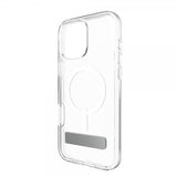 ZAGG iPhone 16 Pro Max -suojakuori Crystal Palace Snap Kickstand Läpinäkyvä