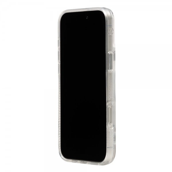 ZAGG iPhone 16 Pro Max -suojakuori Crystal Palace Snap Kickstand Läpinäkyvä