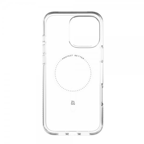 ZAGG iPhone 16 Pro Max -suojakuori Crystal Palace Snap Transparent