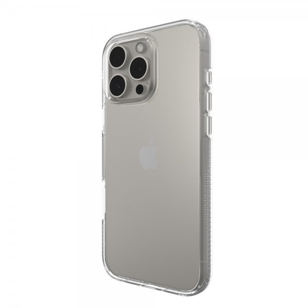 ZAGG iPhone 16 Pro Max -suojakuori, Crystal Palace, läpinäkyvä