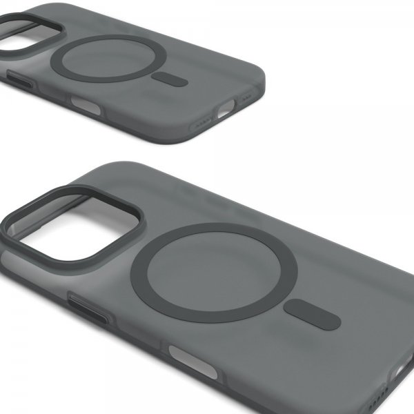 Puro iPhone 16 Pro Max -suojakuori Daylight MagSafe musta