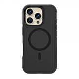 4smarts iPhone 16 Pro Max -suojakuori Defend Case Ultimag, musta