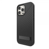ZAGG iPhone 16 Pro Max -kuori Denali Snap Kickstand Musta