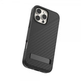 ZAGG iPhone 16 Pro Max -kuori Denali Snap Kickstand Musta