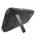 ZAGG iPhone 16 Pro Max -kuori Denali Snap Kickstand Musta