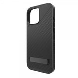 ZAGG iPhone 16 Pro Max -kuori Denali Snap Kickstand Musta