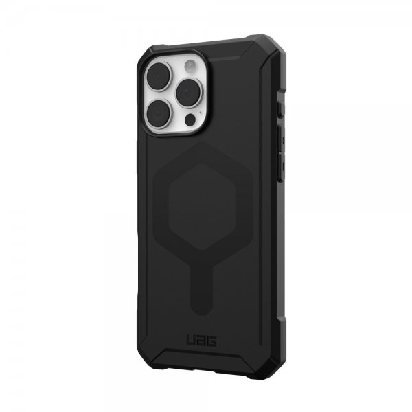 Urban Armor Gear (UAG) iPhone 16 Pro Max -suojakuori Essential Armor MagSafe, musta