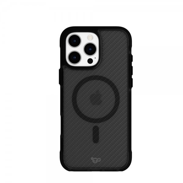 Tech21 iPhone 16 Pro Max -suojakuori EvoArmor MagSafe, musta