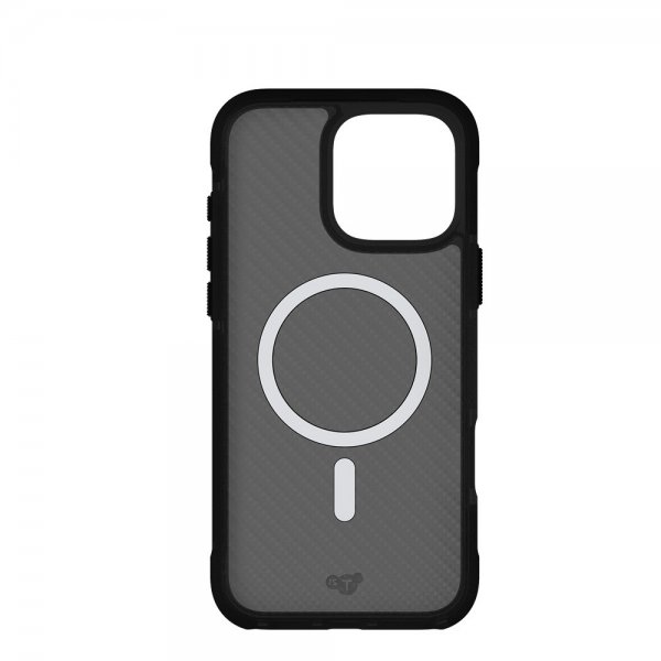 Tech21 iPhone 16 Pro Max -suojakuori EvoArmor MagSafe, musta