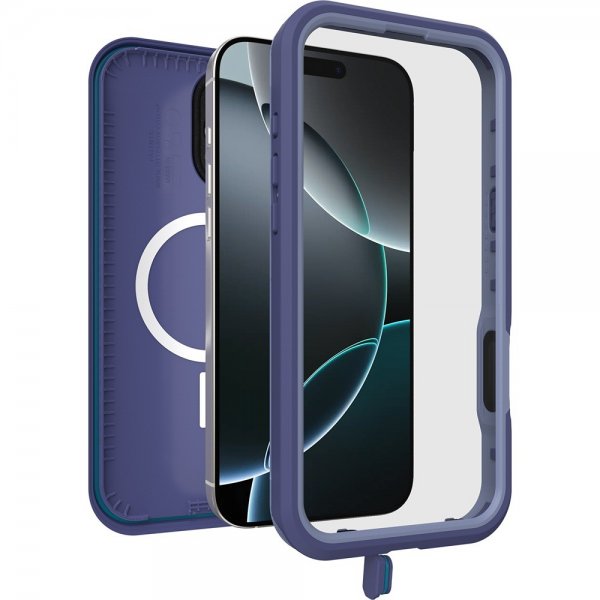 Otterbox iPhone 16 Pro Max -kuori Fre MagSafe Denver Dusk Purple