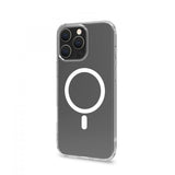 Celly iPhone 16 Pro Max GELSKINMAG MagSafe Kuori Läpinäkyvä Valkoinen